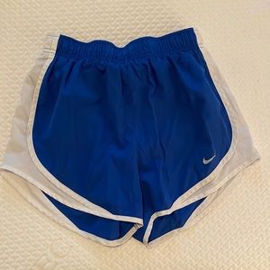 Royal blue Nike shorts